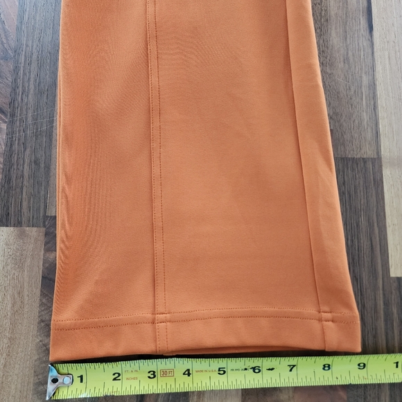 Athleta Delancey Straight Cargo Pant Foliage Orange Size Medium - Picture 12 of 13